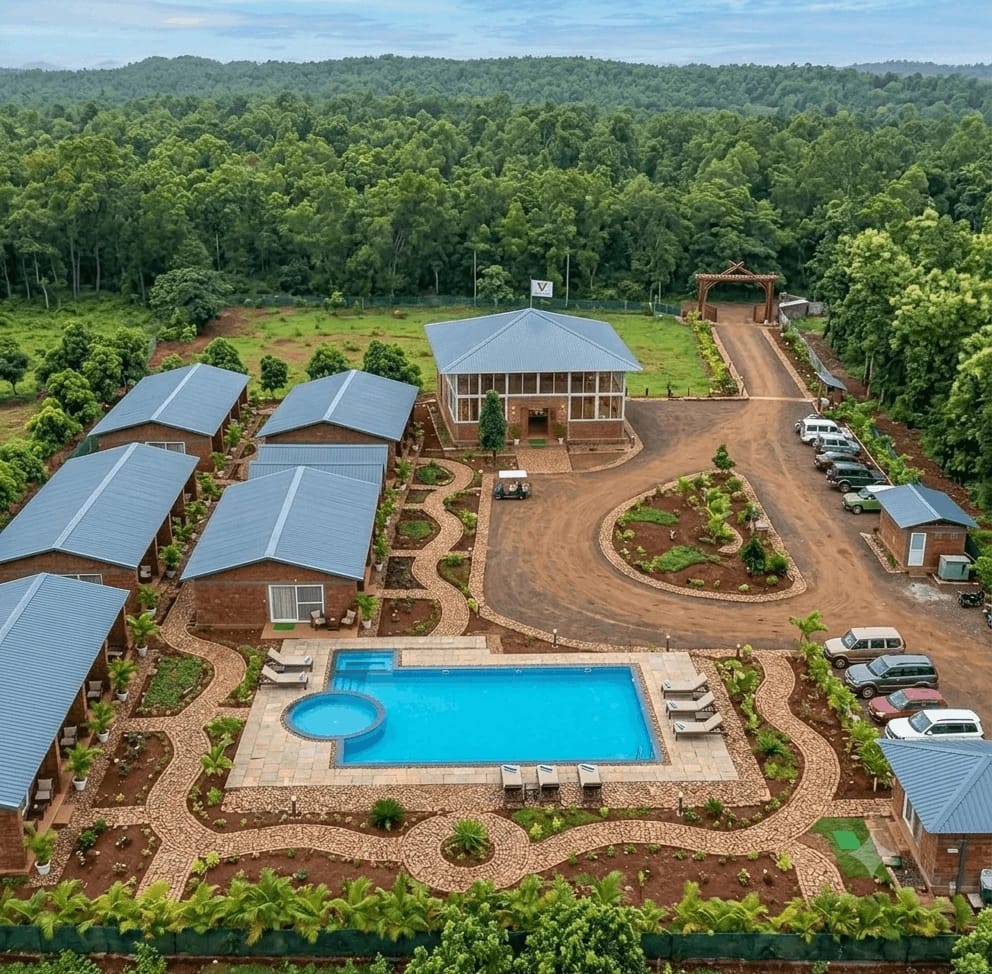 The property from above