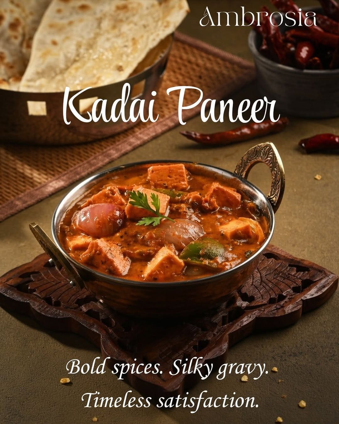Kadai Paneer, as posted by Ambrosia