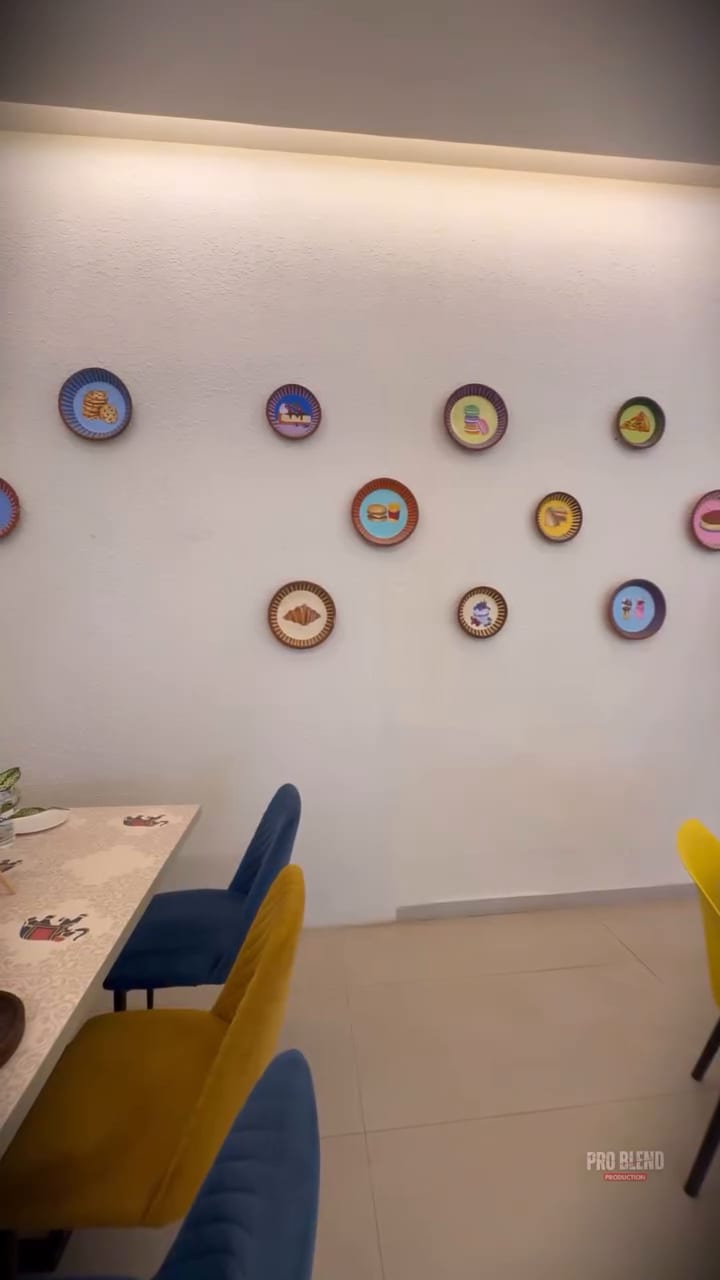 The plate wall at Fable