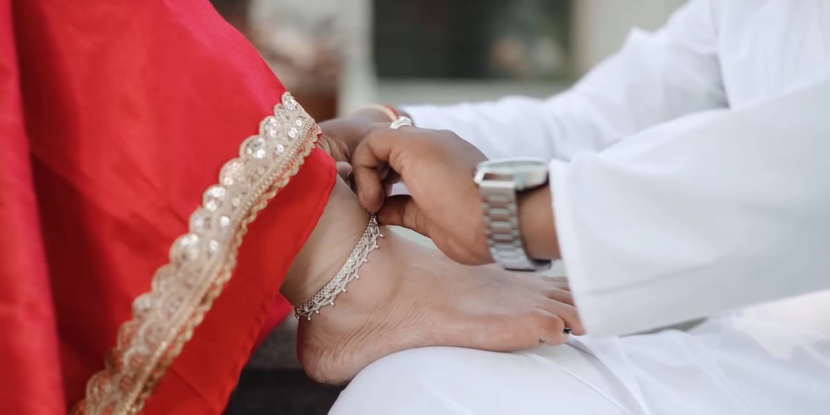 The anklet, Sandeep and Kavya