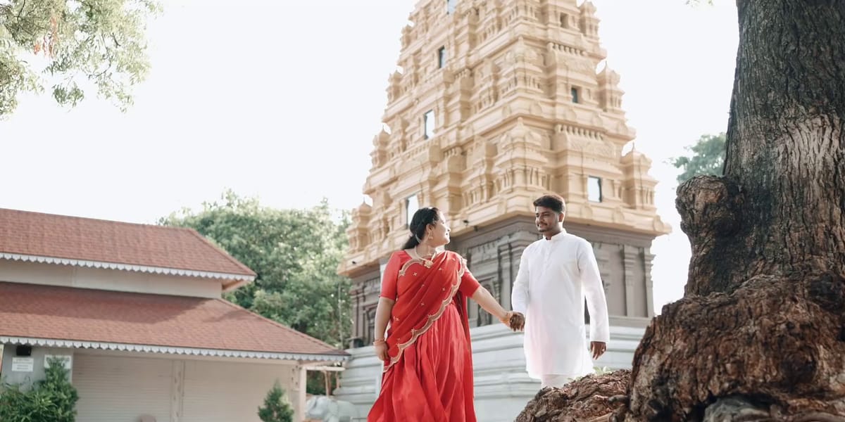 Banyan shade, Sandeep and Kavya